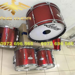 Trống đội LIDWIG đỏ