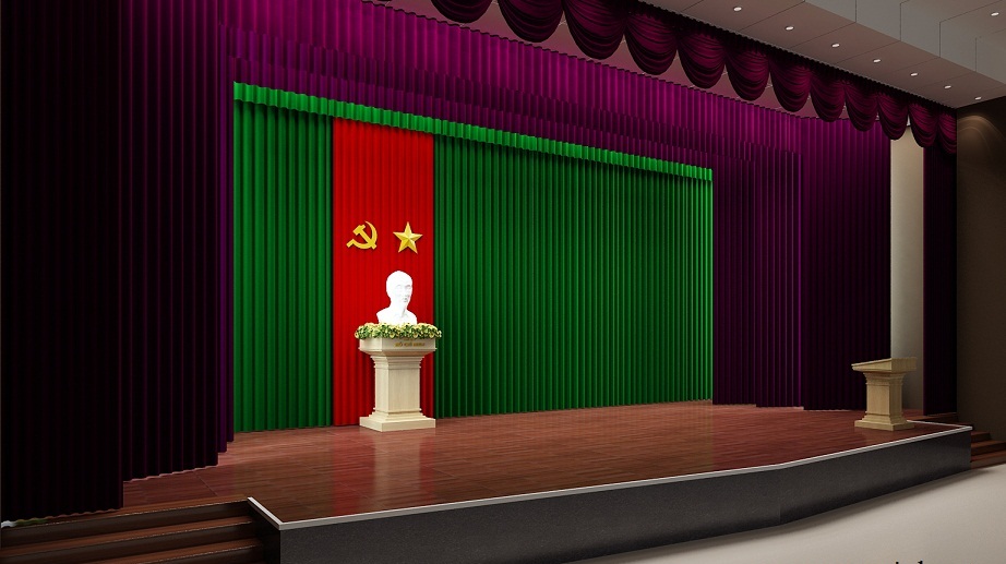 Treo ngôi sao và búa liềm