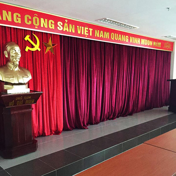Lựa chọn phông rèm hội trường chất lượng cao
